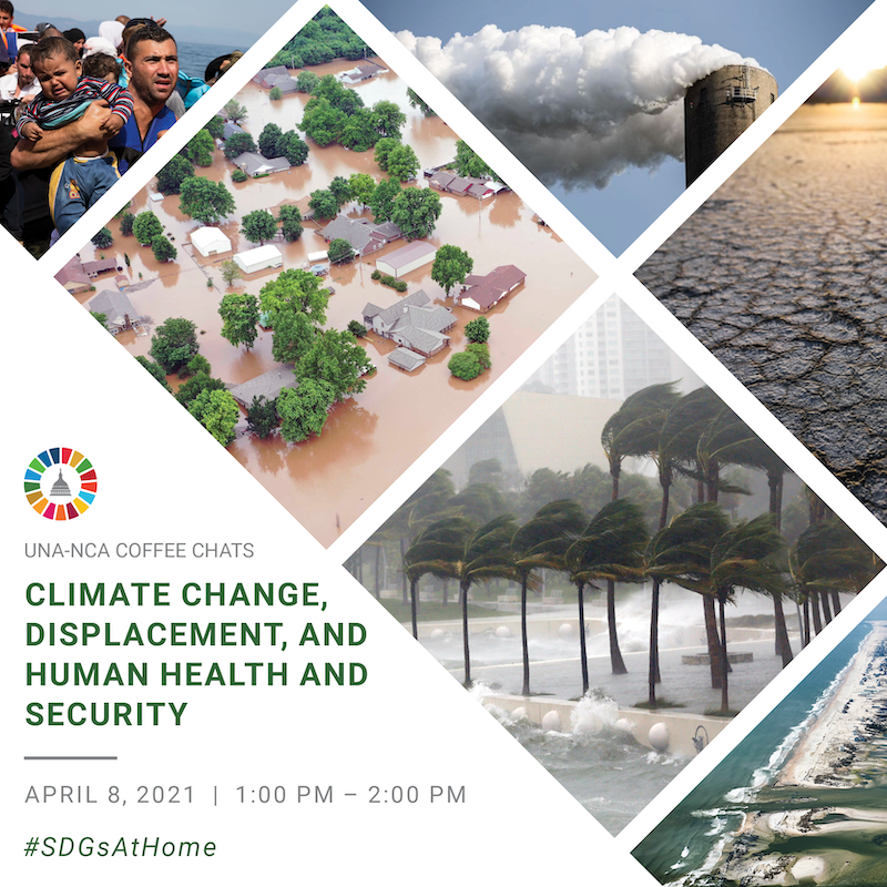 Climate Change, Displacement, and Human Health + Security